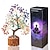 baratos Presentes-Árvore da Vida de Cristal 7 Árvores de Cristal de Cura Chakra para Decoração de Casa Decoração de Mesa de Escritório Decoração de Sala de Estar Árvores Bonsai Feitas à Mão para Energia Positiva