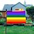 billige Hageflagg, Banner-Juni Pride Måned LGBTQ LGBT Pride Flagg Regnbue Utendørs Innendørs med Øyehull Hus Hage Dekorasjoner Høytidsbanner Skilt Glad Pride