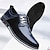 economico Casuale-scarpe derby stringate da uomo in pelle con stampa coccodrillo e pelle scamosciata nera, suola sportiva ed elegante per abbigliamento casual e business casual