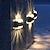 cheap Outdoor Wall Lights-4 Pcs LED Solar Outdoor Wall Lights Fence Light Up and Down Lighting Wall Lamp Outdoor Waterproof Garden Courtyard Landscape Atmosphere Decorative Lights