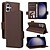 billiga Skal och fodral till Samsung-telefon fodral Till Samsung Galaxy S26 Ultra Plus S25 S24 S23 S24 FE S22 S21 Ultra Plus S20 A55 5G A35 5G Fällock med stativ Magnet med handledsrem Kontor / företag TPU PU läder