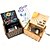 cheap RC &amp; Electronic Toys-1pcs You Are My Sunshine Music Box Hand Crank Wooden Vintage Laser Engraved Small Musical Box Gift For For Wife/Mon/Dad Music Box Gifts For Valentine's Day Gift
