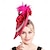 voordelige Bruiloft Zendspoel-Helm Veren Sinamay Bruiloft Avond Feest Elegant Bruiloft Met Veer Helm Hoofddeksels