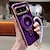 cheap Other Phone Case-Phone Case For Google Pixel 9 Pro Pixel 9 Pro XL Pixel 8 Pro Pixel 8 Pixel 9 Back Cover with Stand Holder with Wrist Strap Shockproof Retro Plating