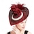 voordelige Bruiloft Zendspoel-Helm Veren Sinamay Bruiloft Avond Feest Elegant Bruiloft Met Veer Helm Hoofddeksels