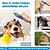 cheap Pet Bathing Tools-6pcs Dog Bath Brush Kit 6pcs Dog Bath Brush Kit with Towel &amp; Washing Gloves Slicker Hair Grooming Brush for Shedding Shampoo Scrubber for Dogs and Cats