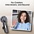 levne Mikrofony-Mini mic bezdrátový mikrofon pro iphone, ipad, android klopový mikrofon pro nahrávání videa s usb-c  &amp; osvětlení