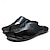 cheap Vacation Sandals-Men&#039;s Contemporary Tan Faux Leather Flip-Flops with Dual Cut-Outs and Adjustable Straps - Versatile Footwear for Everyday Comfort