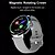 abordables Relojes inteligentes-696 LA99 Reloj inteligente 1.43 pulgada Smartwatch Reloj elegante Bluetooth ECG + PPG Podómetro Recordatorio de Llamadas Compatible con Android iOS Mujer Hombre Llamadas con Manos Libres Recordatorio