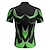 abordables Maillots pour hommes-Homme Maillot de cyclisme Géométrique Manche Courte Cyclisme T-shirt Maillot avec 3 poches arrière VTT Vélo tout terrain Séchage Rapide Design Anatomique Évacuation de l'Humidité Respirant Des sports