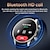 halpa Älykellot-696 G100 Älykello 1.43 inch Älykello Bluetooth Askelmittari Puhelumuistutus Sleep Tracker Yhteensopiva Android iOS Miehet Handsfree puhelut Viestimuistutus IPX-0 46mm kellokotelo
