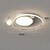ieftine Montaj Plafon-52 cm Insula de proiectare Lumini de Tavan Metal Pictate finisaje LED 110-120V 220-240V
