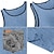 baratos Tops de ginásio-Homens Malha Íntima Top de colete camisa sem manga Sem Manga Crewneck Verão Tecido Moda Designer Músculo Bolsos Ao ar livre Praia Ginásio Azul Azul Marinha cáqui Top Tee para Homens