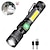 cheap Tactical Flashlights-Rechargeable Flashlight Magnetic LED Flashlight with COB sidelight 1200 Lumen Super Bright LED, Waterproof Zoomable 4 Modes Best Flashlight for Camping