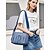 baratos Malas a tira-colo-bolsa de ombro feminina com vários bolsos – bolsa tiracolo leve de nylon à prova d&#039;água com fecho de zíper para viagens, trabalho e uso diário rosa roxo preto