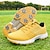 preiswerte Herren Golfschuhe-Herren Sneaker Golfschuhe Mikrofaser Wasserdicht Bequem Rutschfest Schnürung Schwarz / weiss Gelb Blau