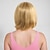 abordables Pelucas sintéticas de moda-Pelucas sintéticas Recto Liso Natural Corte asimétrico Flequillo recto Hecho a Máquina Peluca 12 pulgadas A1 Pelo sintético Mujer Clásico Cómodo Pelo reflectante / balayage Rubio