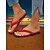billiga Semester Sandaler-damsandaler med strass utsmyckade flip flop-sandaler – snygga och bekväma casual sandaler för sommar, strand och semester
