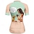 preiswerte Radtrikot Damen-Damen Radtrikot Grafik Graffiti Kurzarm Fahhrad T-Shirt Trikot mit 3 Gesäßtaschen Mountainbike MTB Schnelltrocknend Anatomisches Design Feuchtigkeitsableitend Atmungsaktiv Sport Rosa Blau Bekleidung
