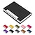 voordelige kaarthouders &amp; hoesjes-visitekaartjeshouder/etui professioneel pu leer &amp;roestvrijstalen multi-wallet creditcard-ID-hoesje/houder