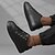 cheap Casual Sneakers-Men's Red Leather Sneakers with Sleek Design - Bold Casual Streetwear for Everyday Comfort