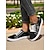 cheap Women&#039;s Sneakers-Women&#039;s White Flexible Canvas Sneakers – Lightweight Foldable Lace-Up Shoes for Travel, walking and Casual wear