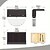 cheap Outdoor Wall Lights-2/4 Pcs LED Solar Wall Light Outdoor Step Light Waterproof Courtyard Garden Stairs Balcony Yard Landscape Atmosphere Holiday Decoration