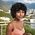 cheap Black &amp; African Wigs-Synthetic Wig Curly Weave Spiral Curl Asymmetrical Neat Bang Machine Made Wig 30 inch A1 Synthetic Hair Women&#039;s Thick Comfortable Exquisite Black