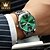 economico Orologi meccanici-OLEVS Orologio da Uomo Meccanico Moda Casual Orologio da Polso Automatico Autovettore Calendario Data Settimana Orologio in Acciaio