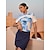 cheap Polos &amp; Quarterzips-Women&#039;s Golf Polo Shirt Yan pink Denim Blue Short Sleeve Top Ladies Golf Attire Clothes Outfits Wear Apparel
