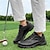 cheap Men's Golf Shoes-Men's Stylish Red, White &amp; Gray Golf Shoes, Advanced Grip Sole, Perfect for Competitive Golfing