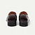 abordables Mocassins en cuir de qualité supérieure-mocassins en cuir faits main pour hommes - chaussures habillées à enfiler à brides croisées grises pour le derby du Kentucky, les événements professionnels et formels
