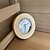 voordelige Koel buiten-houten enkel gat temperatuur en vochtigheidsmeter ronde rode en groene wandthermometer sauna kamer binnen babykamer mechanische tafel