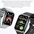 billiga Smarta klockor-Cardica Herrsmartwatch Blodsockermätare Bluetooth Samtal Blodtryck Puls IP68