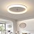 cheap Dimmable Ceiling Lights-50 cm Dimmable Ceiling Lights Metal Acrylic Modern Nordic Style 220-240V