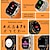 baratos Smartwatch-696 GW20 Relógio inteligente 2.1 polegada Relógio inteligente Bluetooth ECG + PPG Podômetro Aviso de Chamada Compatível com Android iOS Feminino Masculino Chamadas com Mão Livre Lembrete de Mensagem