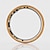 abordables Bracelets connectés-Bague intelligente émaillée – moniteur de fréquence cardiaque, oxygène sanguin, tension artérielle, podomètre, tracker de fitness