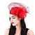 abordables Tocados-Tocados Sinamay Boda Fiesta de Noche Elegante Boda Con Gorra Celada Sombreros