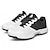 preiswerte Herren Golfschuhe-Herren Sneaker Golfschuhe Mikrofaser Wasserdicht Bequem Rutschfest Schnürung Schwarz / weiss Gelb Blau