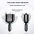 economico Caricabatterie per auto-caricabatteria auto retrattile 5 in 1 adattatore caricabatteria auto a ricarica rapida 12v-24v universale per iphone samsung xiaomi