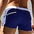 billiga badbyxor och surfshorts-Herr Badshorts Badkläder Underdelar Snörning Simmning Surfing Strand Vattensport Lappverk Sommar Vår