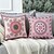 billiga boho stil-Mandala Bohemisk Dekorativ Kuddeöverdrag 1PC Mjuk Fyrkantig Soffkudde Fodral för Sovrum Vardagsrum Soffan Stol