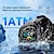 abordables Relojes inteligentes-Reloj inteligente 696 rastreador de fitness ECG PPG recordatorio de llamada Bluetooth Android iOS IP67 44mm 1.96