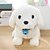 ieftine Plușuri-câine de pluș animal de pluș câine interactiv robot robot câine lătrat control tactil electronic animal de companie robot cățeluș jucărie câine animat pentru fată copil copil