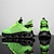 cheap Casual Sneakers-Men's Neon Green Knit Sneakers, Ultra-Light Comfort with Bold Design, Casual Sporty Footwear