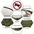 voordelige Koel buiten-1 stevige nylon kampeerhangmat met klamboe - zelf ademend zonne-insect inclusief boomriem en draagbare outdoor-avontuurreistas