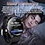 halpa Älykellot-696 G100 Älykello 1.43 inch Älykello Bluetooth Askelmittari Puhelumuistutus Sleep Tracker Yhteensopiva Android iOS Miehet Handsfree puhelut Viestimuistutus IPX-0 46mm kellokotelo