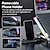 cheap Stands &amp; Cooling Pads-Gaming Laptop Cooling Pad with 8 Cooling Fans Laptop Fan Cooler Pad for 15-17.3 Inch Cooler Stand with 6 Height Adjustable RGB Cooling Pad with Two USB Port &amp; Phone Stand