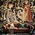 preiswerte Mittelalterlicher Wandteppich-Mittelalterlicher Wandteppich Mittelalter Wandteppich Vintage Großer Wandteppich Wanddekor Fotohintergrund Decke Vorhang Zuhause Schlafzimmer Wohnzimmer Dekoration