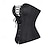 ieftine corset-Rococo Corset overbust Mascaradă Corset overbust Cosplay Controlul abdomenului Ridicări Funde Culoare solidă Costume de fancy Pentru femei Regal Mascaradă Petrecere Carnavalul de la Veneția Adulți